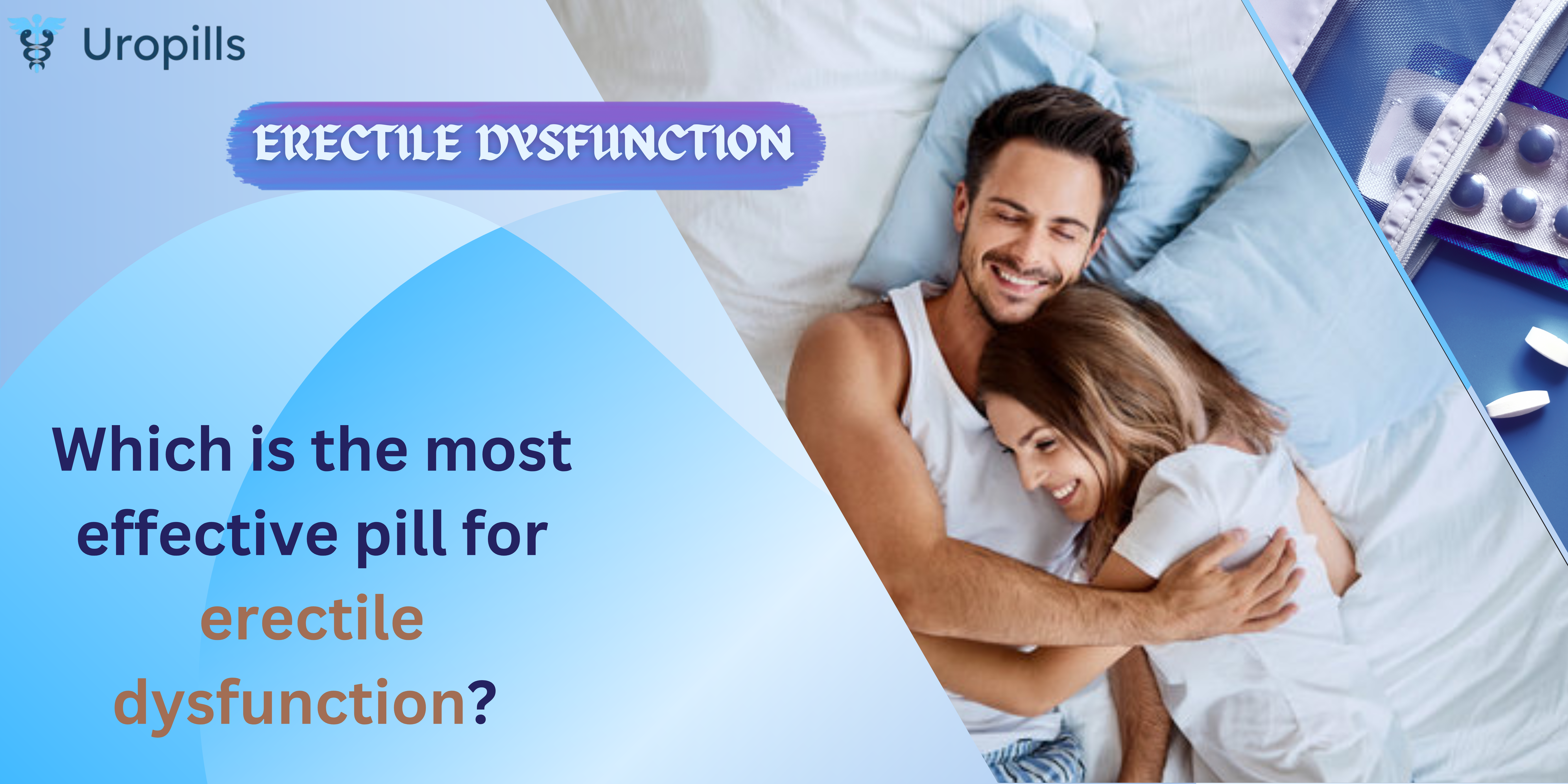 Which medication for erectile dysfunction works the best?